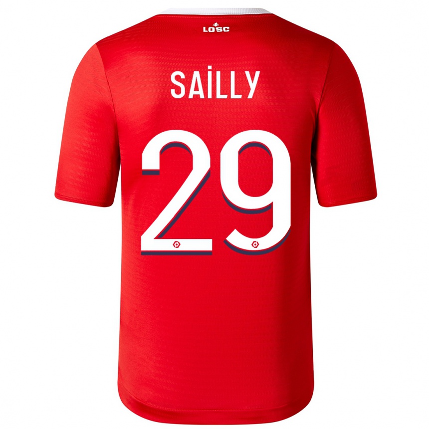 Niño Fútbol Camiseta Charlotte Sailly #29 Rojo 1ª Equipación 2023/24 Perú