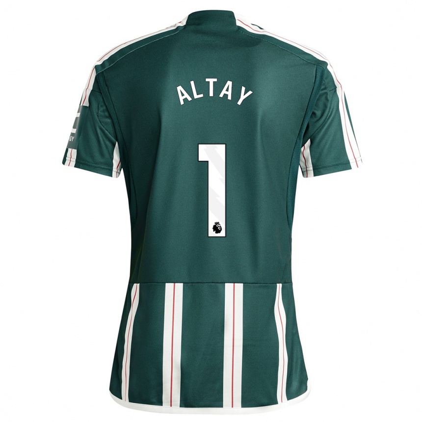 Niño Fútbol Camiseta Altay Bayindir #1 Verde Oscuro 2ª Equipación 2023/24 Perú