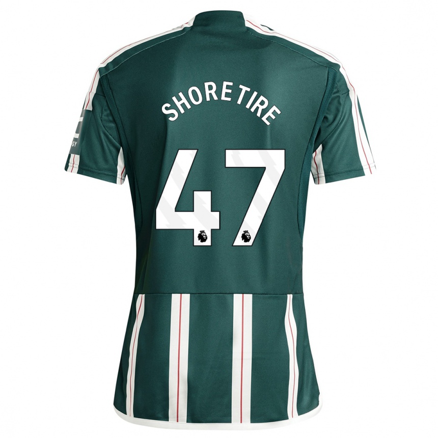 Niño Fútbol Camiseta Shola Shoretire #47 Verde Oscuro 2ª Equipación 2023/24 Perú