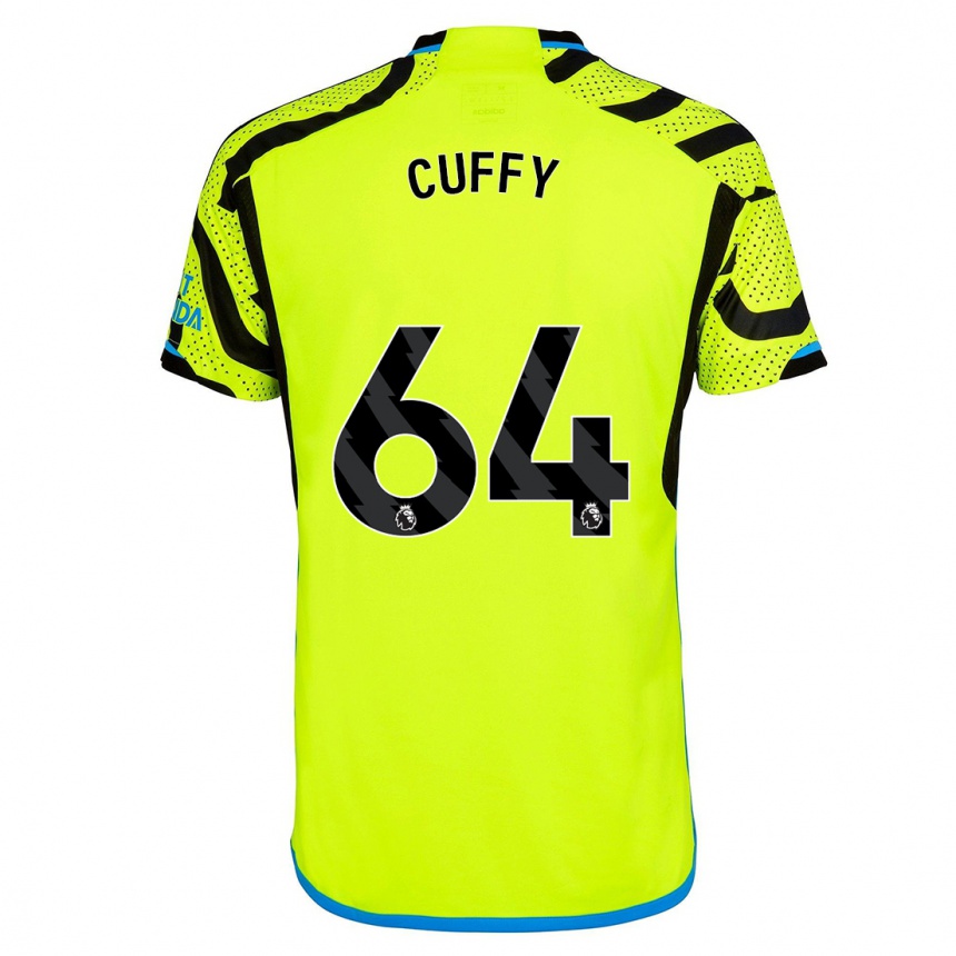 Niño Fútbol Camiseta Brooke Norton Cuffy #64 Amarillo 2ª Equipación 2023/24 Perú