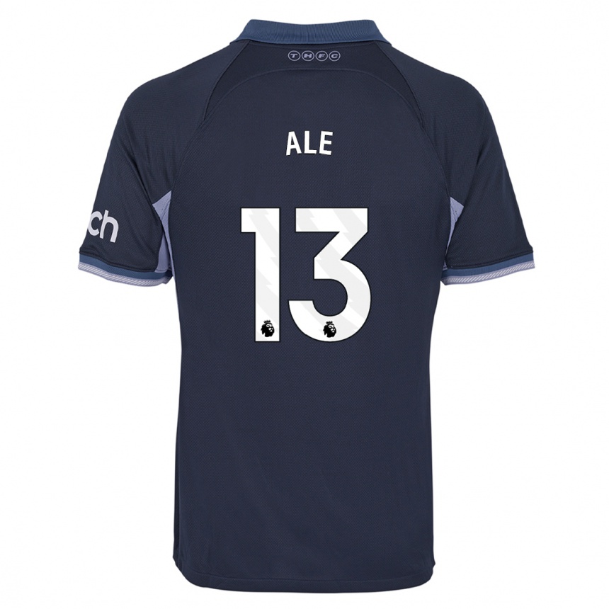 Niño Fútbol Camiseta Asmita Ale #13 Azul Oscuro 2ª Equipación 2023/24 Perú