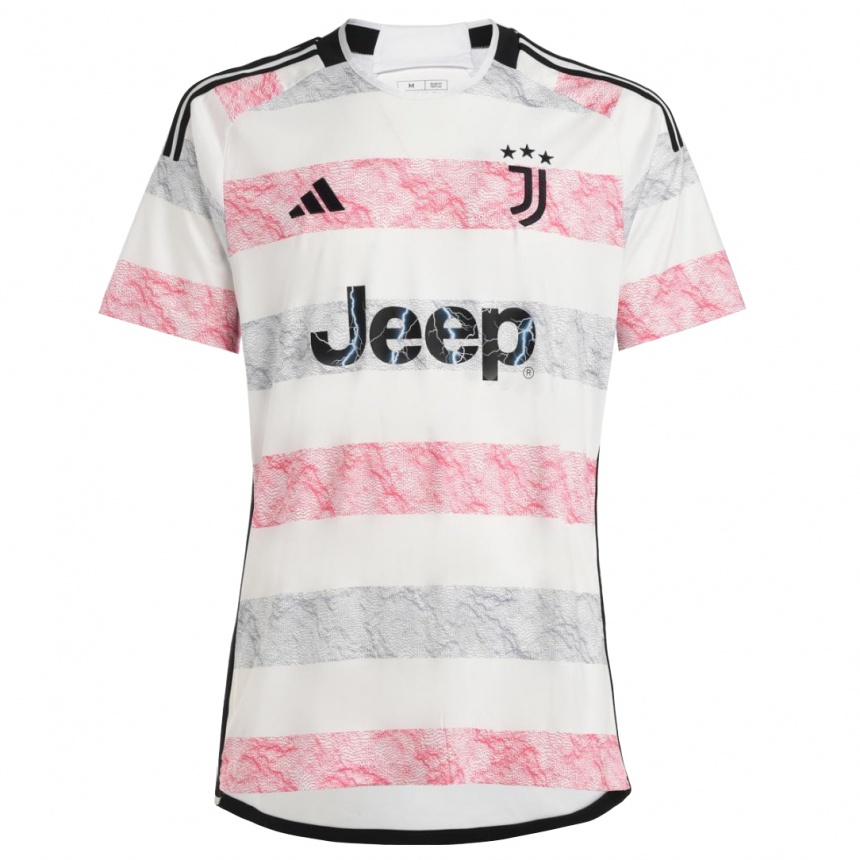 Niño Fútbol Camiseta Nicolo Turco #18 Blanco Rosa 2ª Equipación 2023/24 Perú