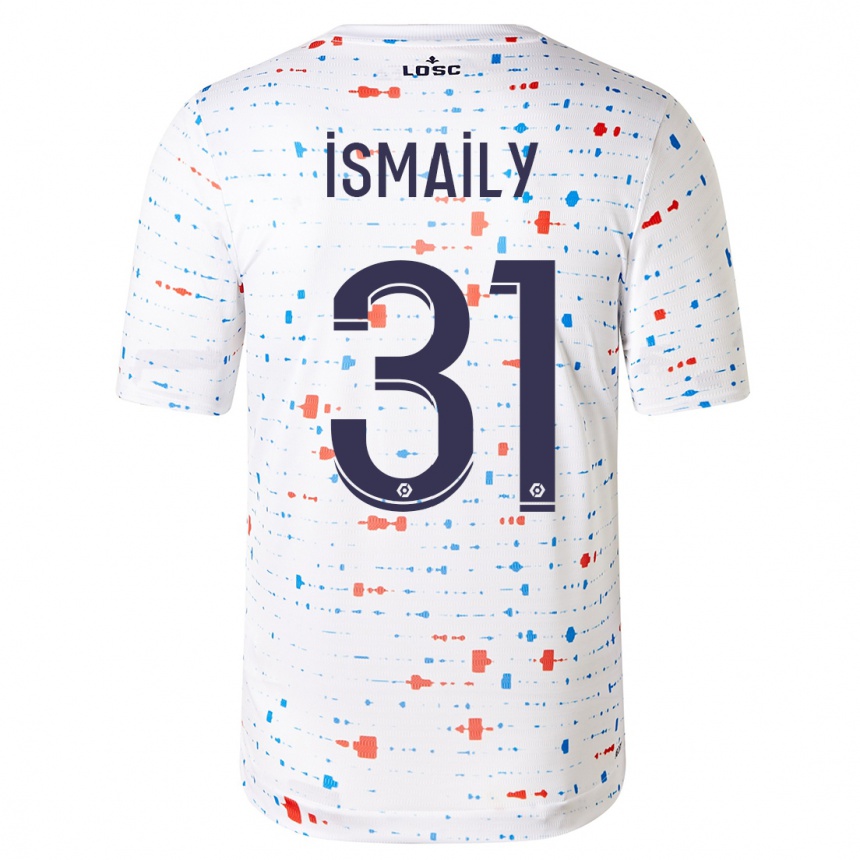 Niño Fútbol Camiseta Ismaily #31 Blanco 2ª Equipación 2023/24 Perú