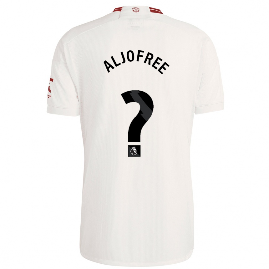 Niño Fútbol Camiseta Sonny Aljofree #0 Blanco Equipación Tercera 2023/24 Perú