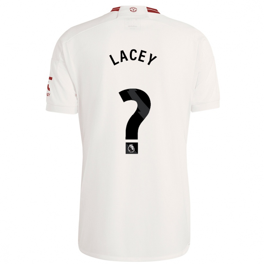 Niño Fútbol Camiseta Shea Lacey #0 Blanco Equipación Tercera 2023/24 Perú