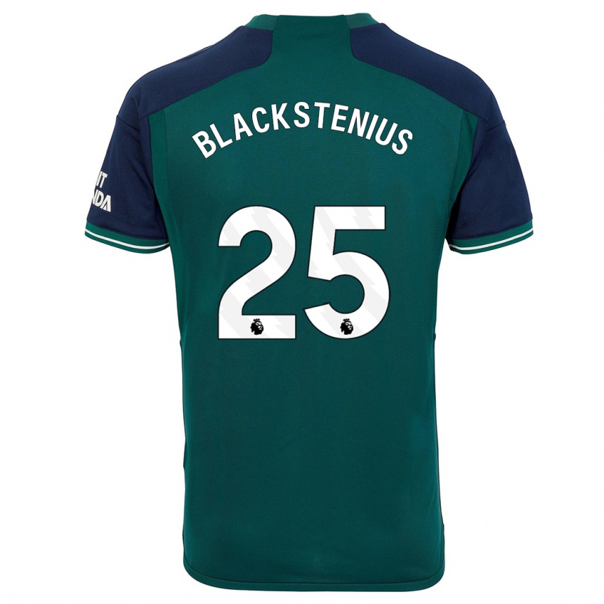 Niño Fútbol Camiseta Stina Blackstenius #25 Verde Equipación Tercera 2023/24 Perú