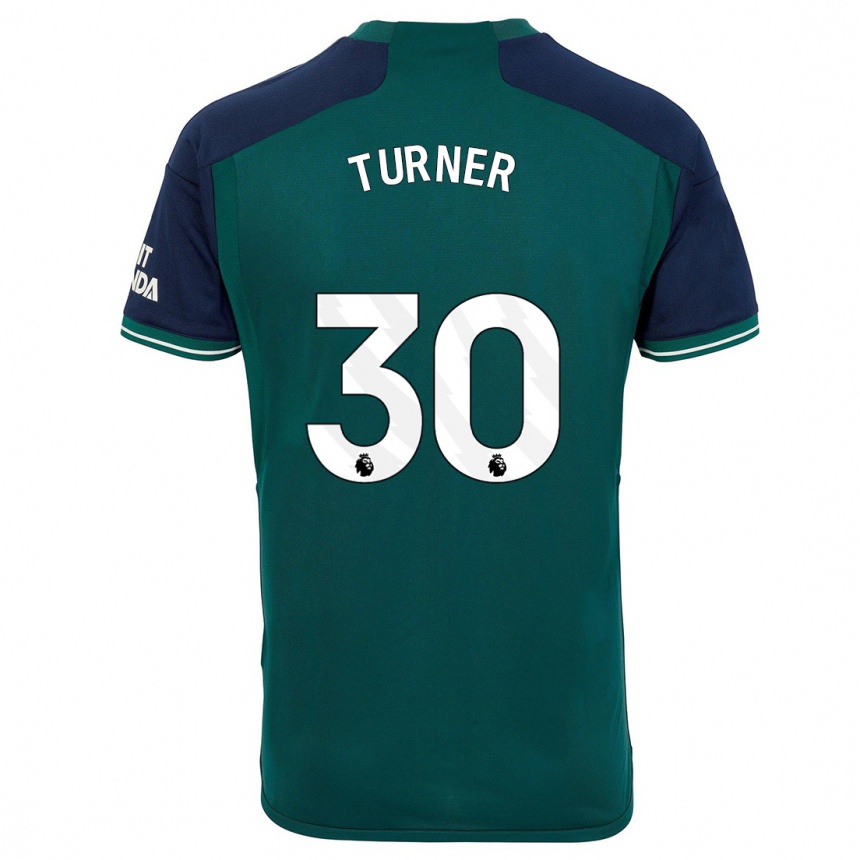 Niño Fútbol Camiseta Matt Turner #30 Verde Equipación Tercera 2023/24 Perú