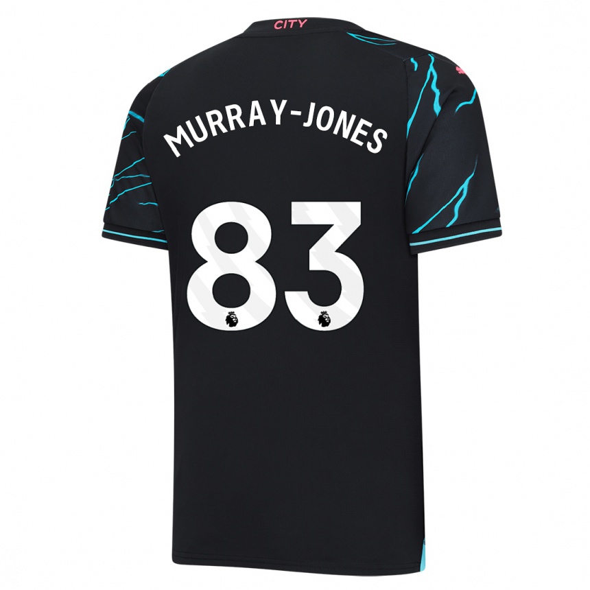 Niño Fútbol Camiseta George Murray-Jones #83 Azul Oscuro Equipación Tercera 2023/24 Perú