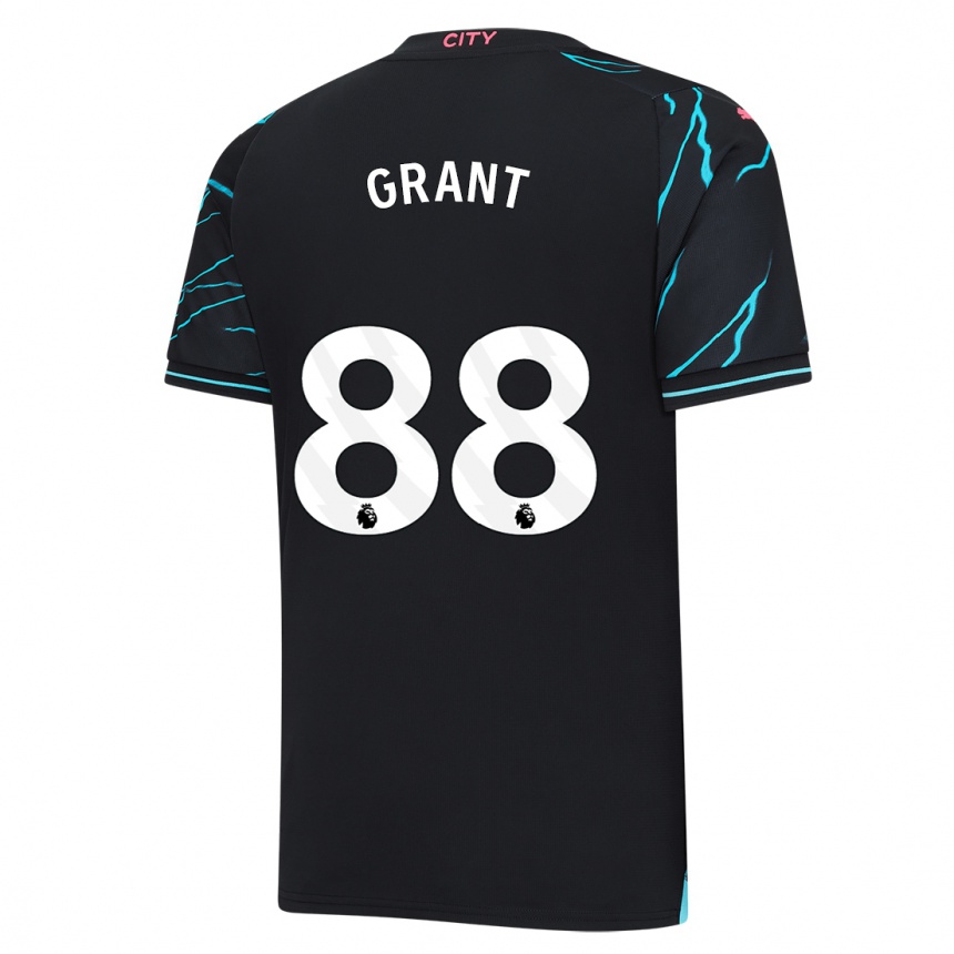 Niño Fútbol Camiseta True Grant #88 Azul Oscuro Equipación Tercera 2023/24 Perú