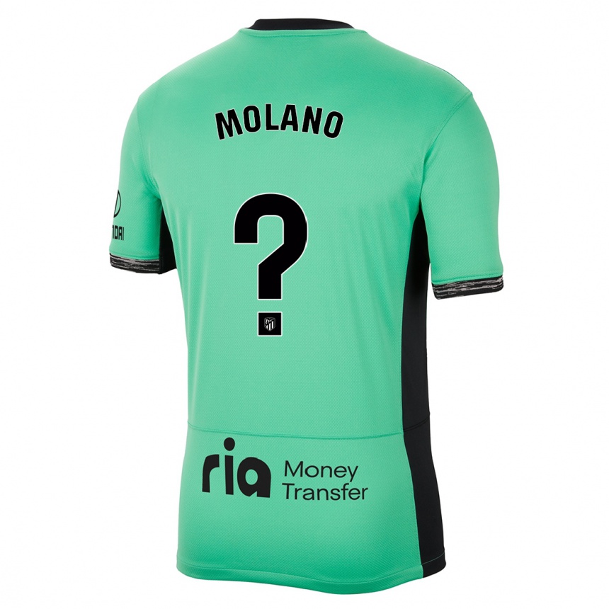 Niño Fútbol Camiseta Sergio Molano #0 Primavera Verde Equipación Tercera 2023/24 Perú