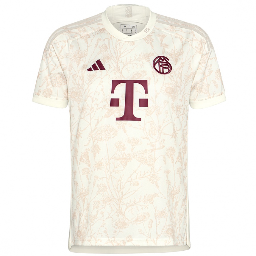 Niño Fútbol Camiseta Klara Buhl #17 Blanquecino Equipación Tercera 2023/24 Perú