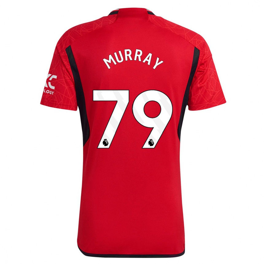 Hombre Fútbol Camiseta Sam Murray #79 Rojo 1ª Equipación 2023/24 Perú