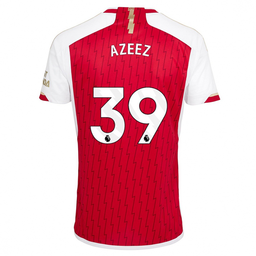 Hombre Fútbol Camiseta Miguel Azeez #39 Rojo 1ª Equipación 2023/24 Perú