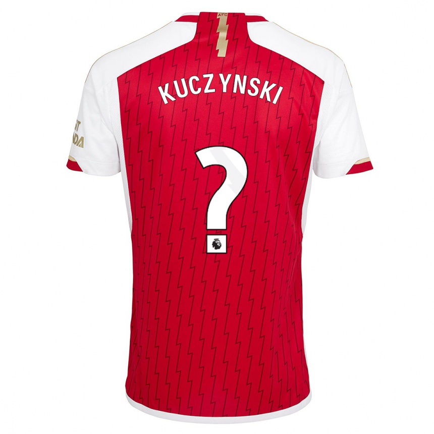 Hombre Fútbol Camiseta Max Kuczynski #0 Rojo 1ª Equipación 2023/24 Perú