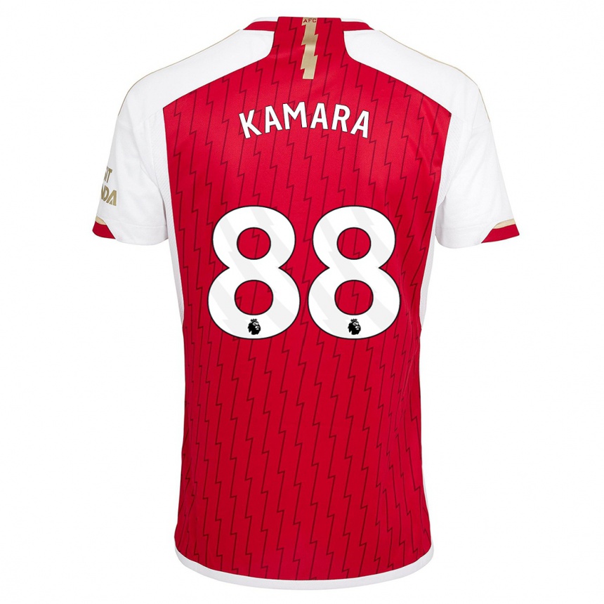 Hombre Fútbol Camiseta Osman Kamara #88 Rojo 1ª Equipación 2023/24 Perú