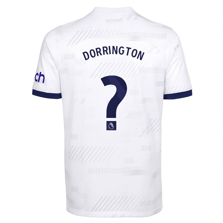 Hombre Fútbol Camiseta Alfie Dorrington #0 Blanco 1ª Equipación 2023/24 Perú