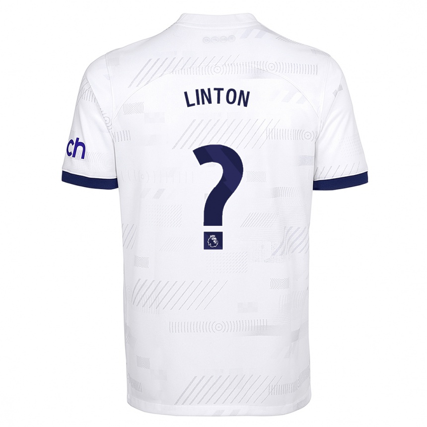 Hombre Fútbol Camiseta Jahziah Linton #0 Blanco 1ª Equipación 2023/24 Perú