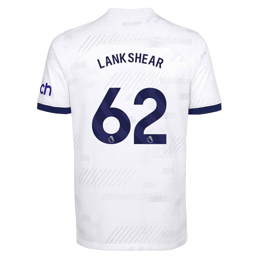 Hombre Fútbol Camiseta Will Lankshear #62 Blanco 1ª Equipación 2023/24 Perú