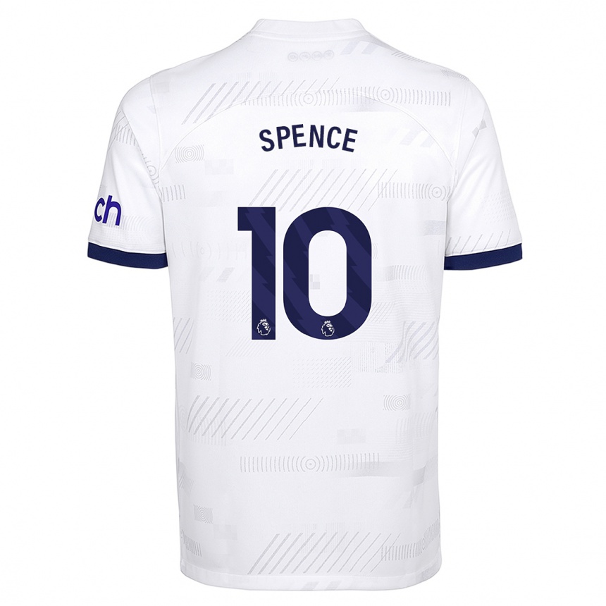 Hombre Fútbol Camiseta Drew Spence #10 Blanco 1ª Equipación 2023/24 Perú