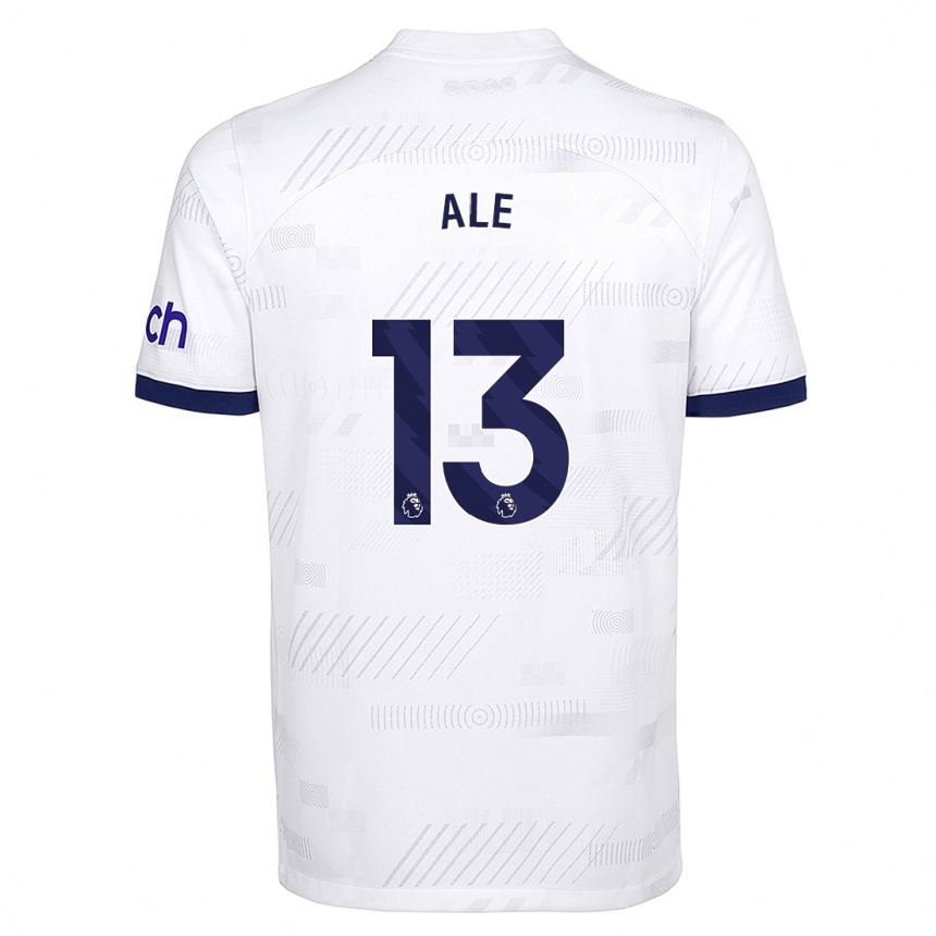 Hombre Fútbol Camiseta Asmita Ale #13 Blanco 1ª Equipación 2023/24 Perú