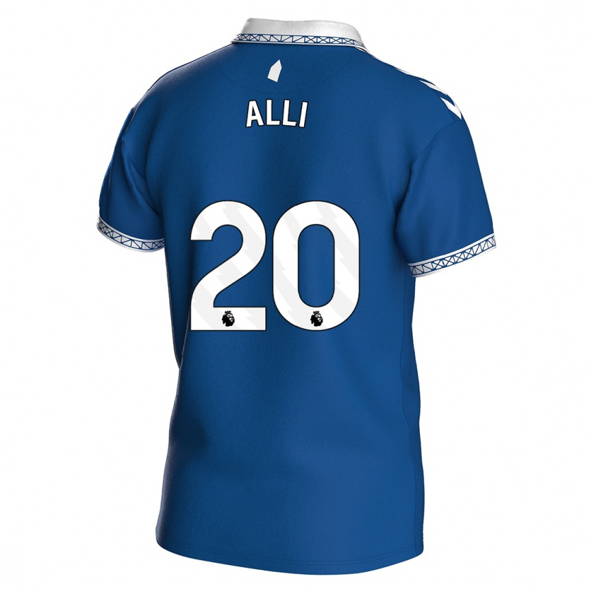 Hombre Fútbol Camiseta Dele Alli #20 Azul Real 1ª Equipación 2023/24 Perú