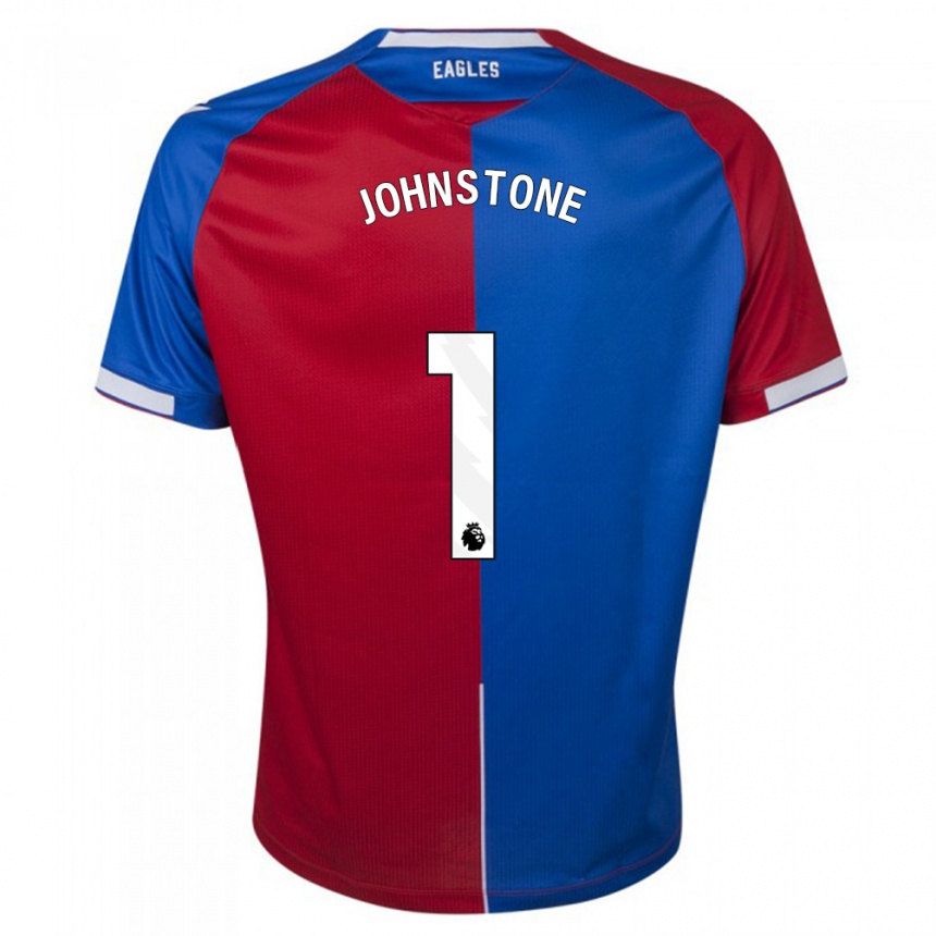 Hombre Fútbol Camiseta Sam Johnstone #1 Rojo Azul 1ª Equipación 2023/24 Perú