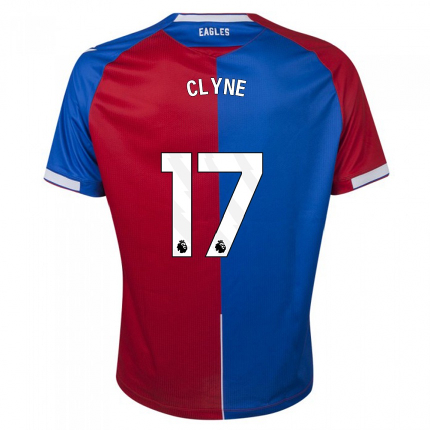 Hombre Fútbol Camiseta Nathaniel Clyne #17 Rojo Azul 1ª Equipación 2023/24 Perú