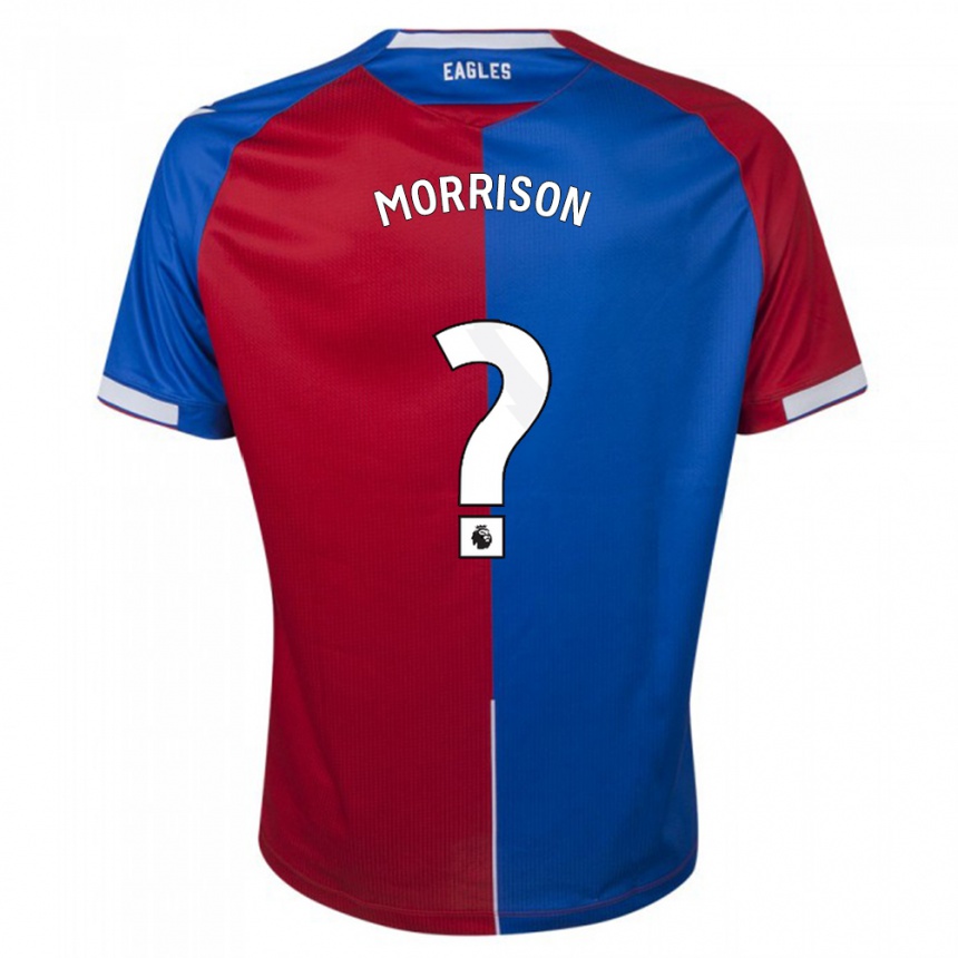 Hombre Fútbol Camiseta Jack Wells-Morrison #0 Rojo Azul 1ª Equipación 2023/24 Perú