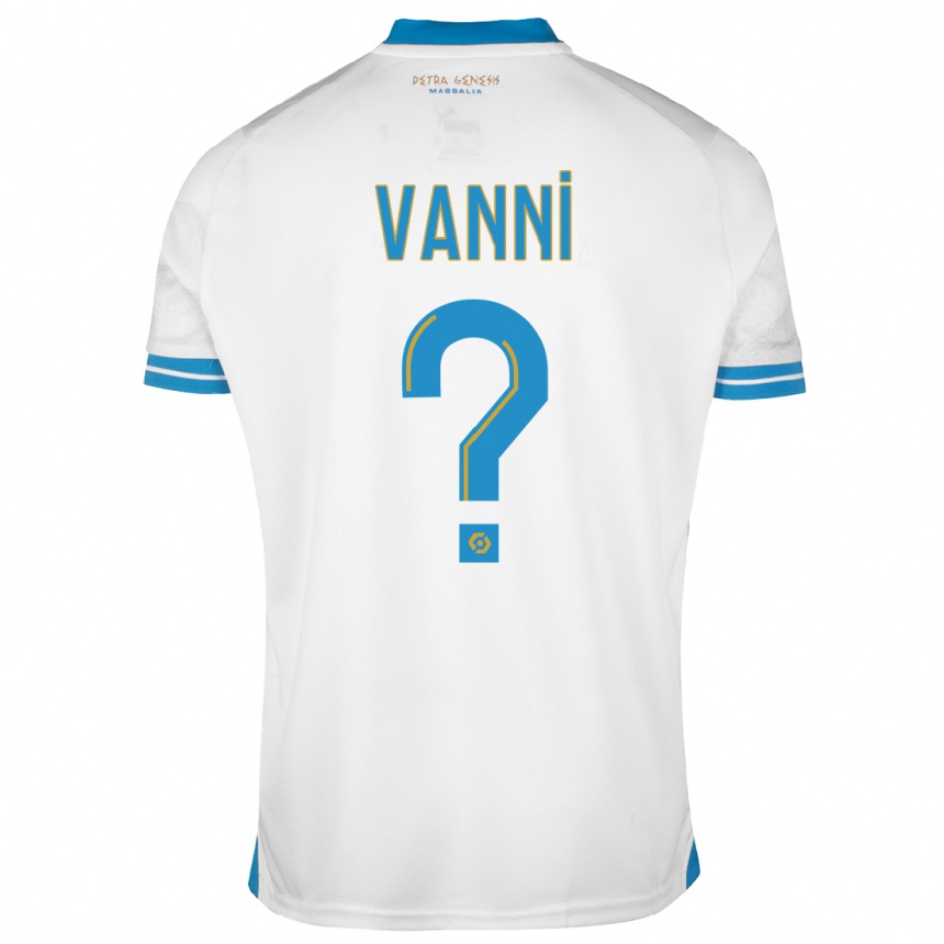 Hombre Fútbol Camiseta Fabio Vanni #0 Blanco 1ª Equipación 2023/24 Perú