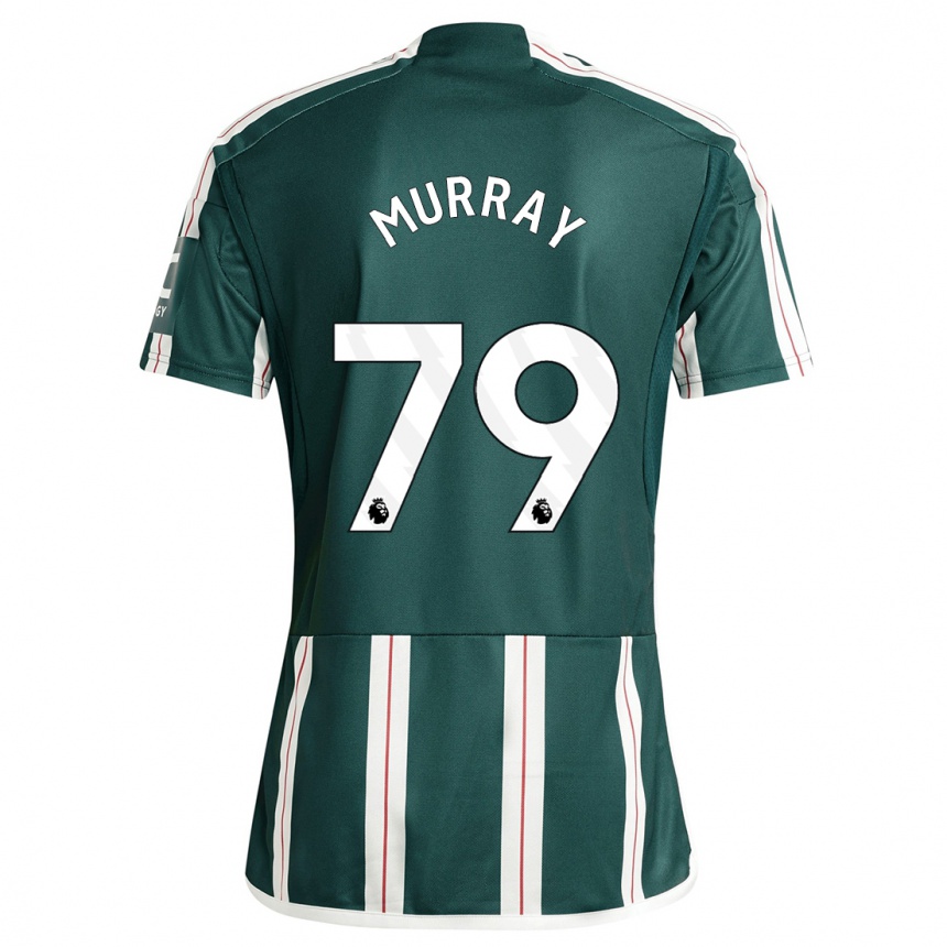 Hombre Fútbol Camiseta Sam Murray #79 Verde Oscuro 2ª Equipación 2023/24 Perú