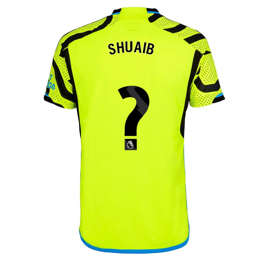 Hombre Fútbol Camiseta Zac Shuaib #0 Amarillo 2ª Equipación 2023/24 Perú