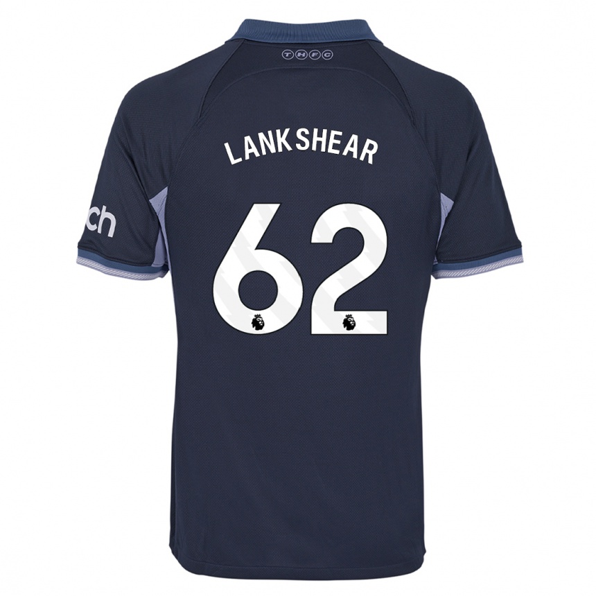 Hombre Fútbol Camiseta Will Lankshear #62 Azul Oscuro 2ª Equipación 2023/24 Perú