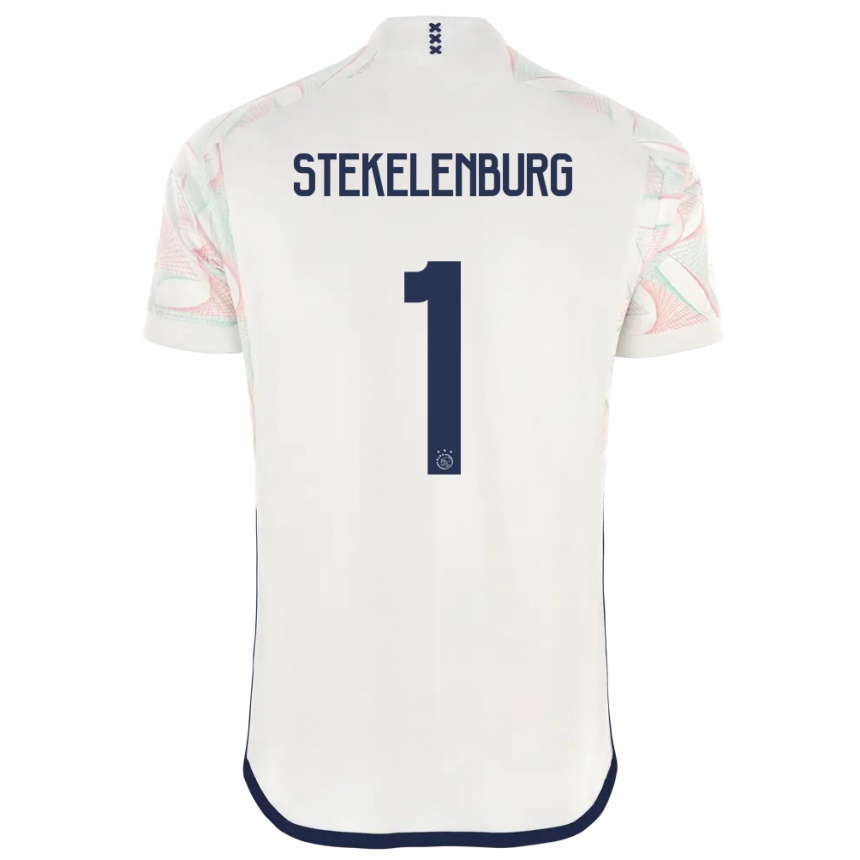 Hombre Fútbol Camiseta Maarten Stekelenburg #1 Blanco 2ª Equipación 2023/24 Perú