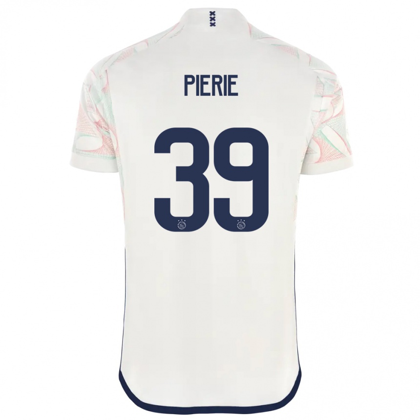 Hombre Fútbol Camiseta Kik Pierie #39 Blanco 2ª Equipación 2023/24 Perú