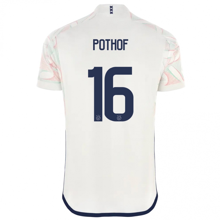 Hombre Fútbol Camiseta Isa Pothof #16 Blanco 2ª Equipación 2023/24 Perú