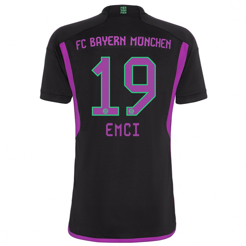 Hombre Fútbol Camiseta Ben Emci #19 Negro 2ª Equipación 2023/24 Perú