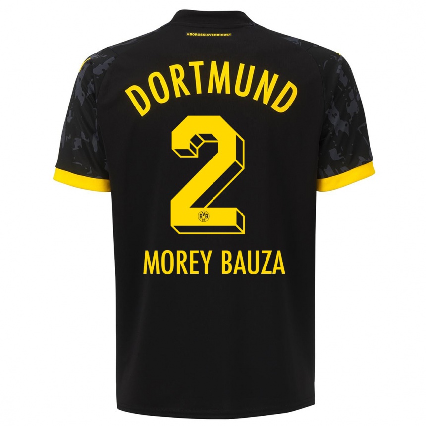 Hombre Fútbol Camiseta Mateu Morey Bauza #2 Negro 2ª Equipación 2023/24 Perú