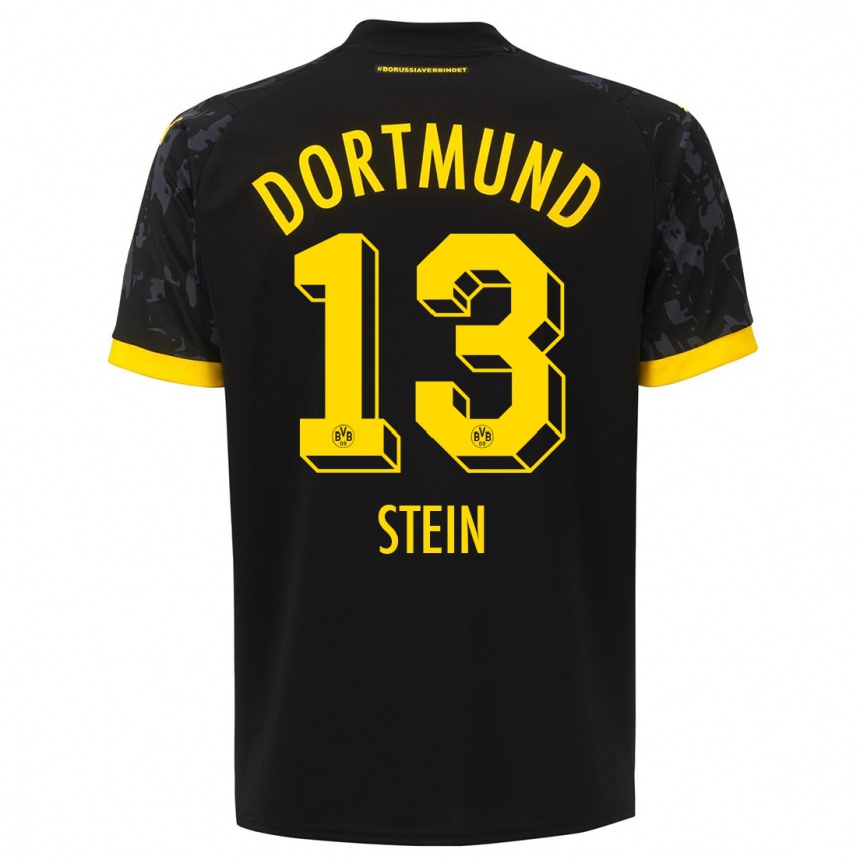 Hombre Fútbol Camiseta Daniel Stein #13 Negro 2ª Equipación 2023/24 Perú