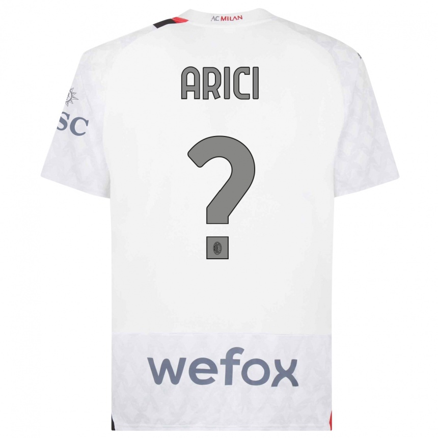 Hombre Fútbol Camiseta Alberto Arici #0 Blanco 2ª Equipación 2023/24 Perú