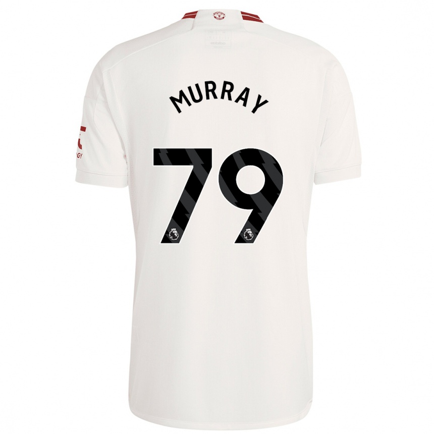 Hombre Fútbol Camiseta Sam Murray #79 Blanco Equipación Tercera 2023/24 Perú