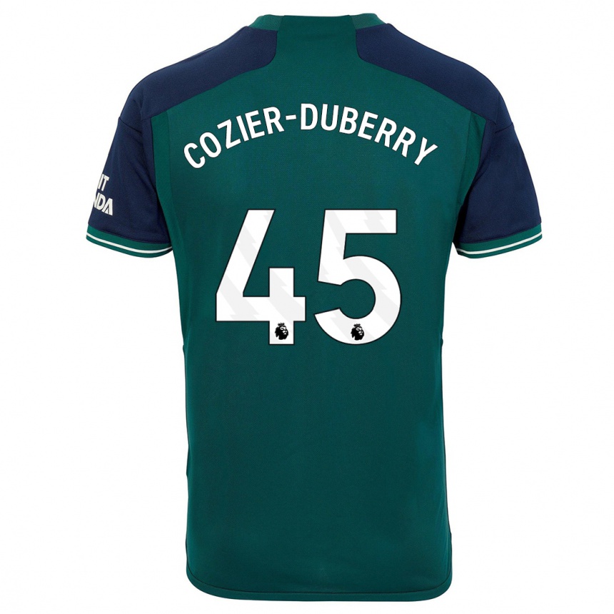 Hombre Fútbol Camiseta Amario Cozier-Duberry #45 Verde Equipación Tercera 2023/24 Perú