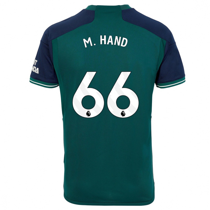 Hombre Fútbol Camiseta Ismail Oulad M'hand #66 Verde Equipación Tercera 2023/24 Perú