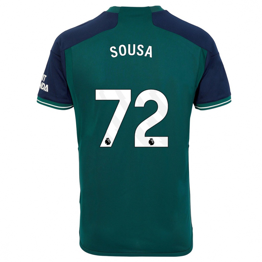 Hombre Fútbol Camiseta Lino Sousa #72 Verde Equipación Tercera 2023/24 Perú