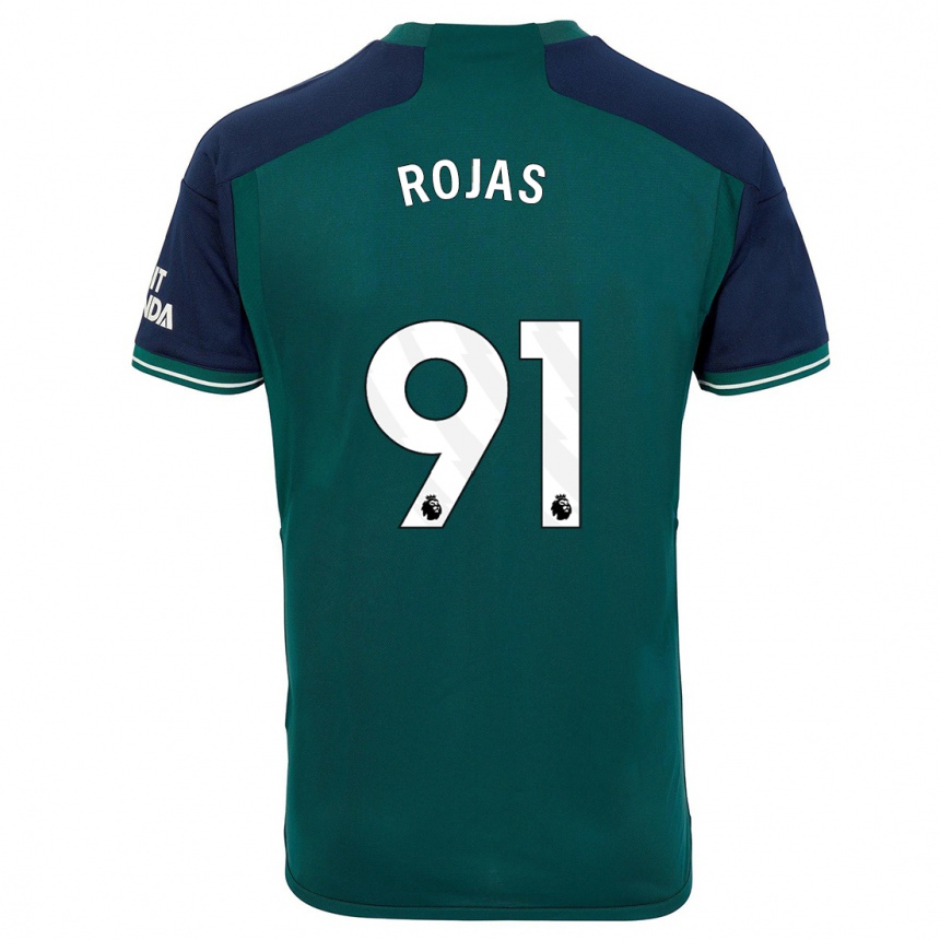 Hombre Fútbol Camiseta Alexei Rojas #91 Verde Equipación Tercera 2023/24 Perú