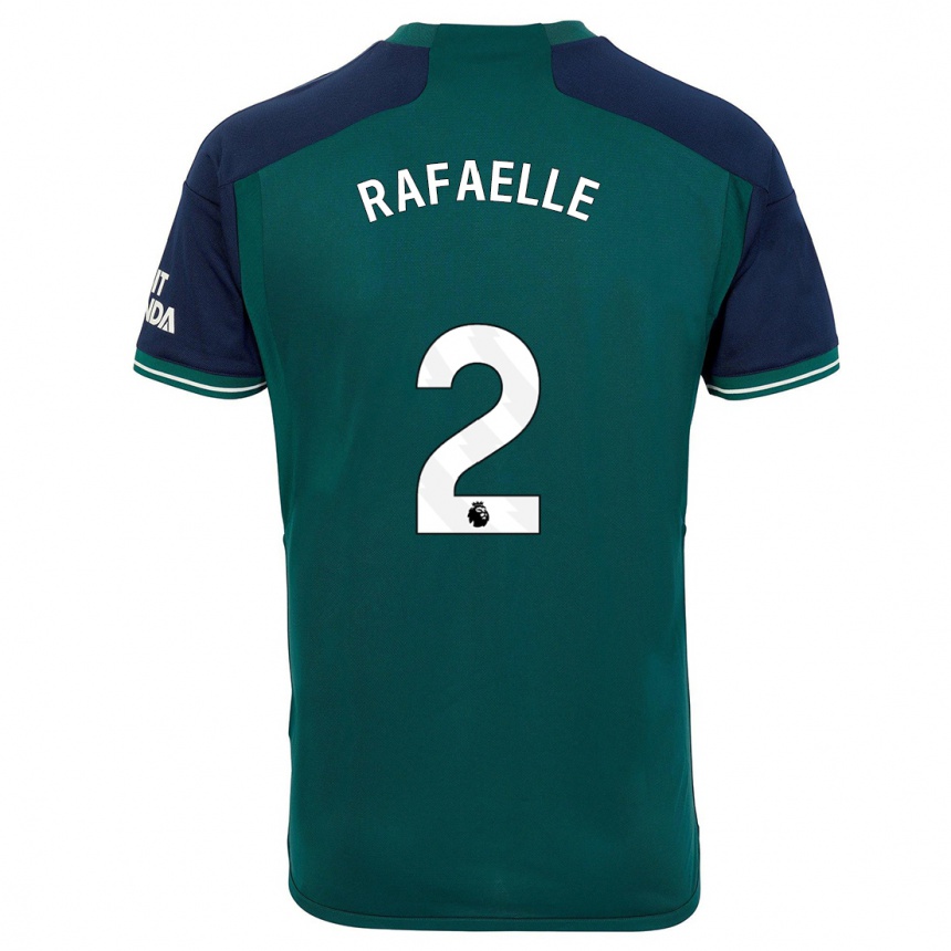 Hombre Fútbol Camiseta Rafaelle Souza #2 Verde Equipación Tercera 2023/24 Perú