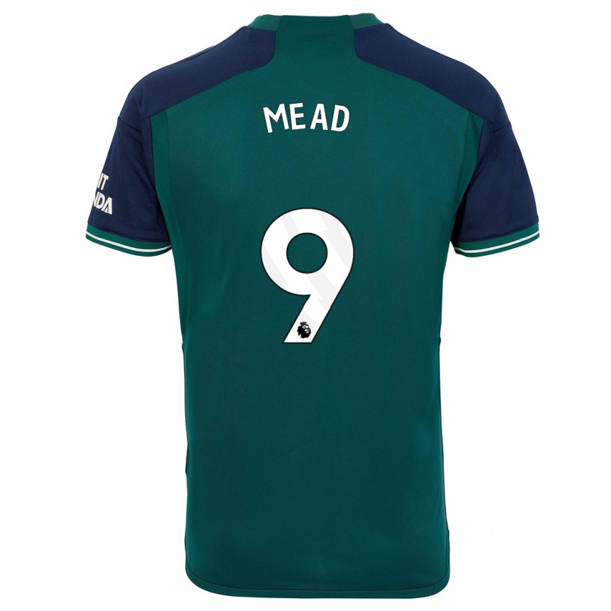 Hombre Fútbol Camiseta Beth Mead #9 Verde Equipación Tercera 2023/24 Perú