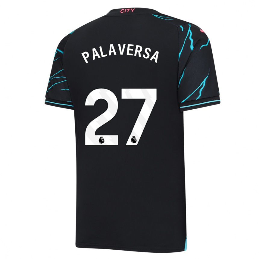 Hombre Fútbol Camiseta Ante Palaversa #27 Azul Oscuro Equipación Tercera 2023/24 Perú