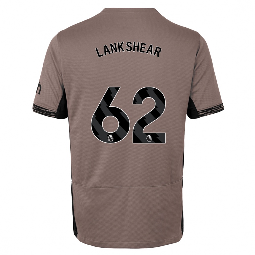 Hombre Fútbol Camiseta Will Lankshear #62 Beige Obscuro Equipación Tercera 2023/24 Perú