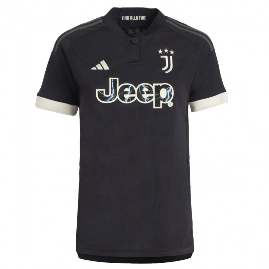 Hombre Fútbol Camiseta Leonardo Bonucci #19 Negro Equipación Tercera 2023/24 Perú