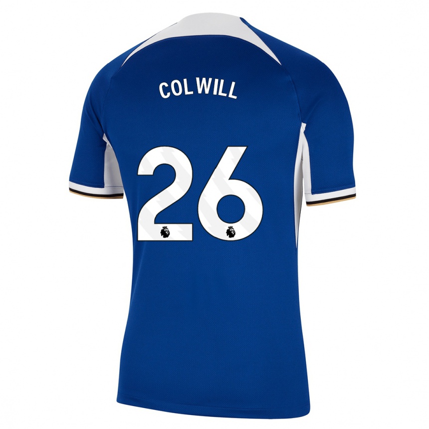 Mujer Fútbol Camiseta Levi Colwill #26 Azul 1ª Equipación 2023/24 Perú